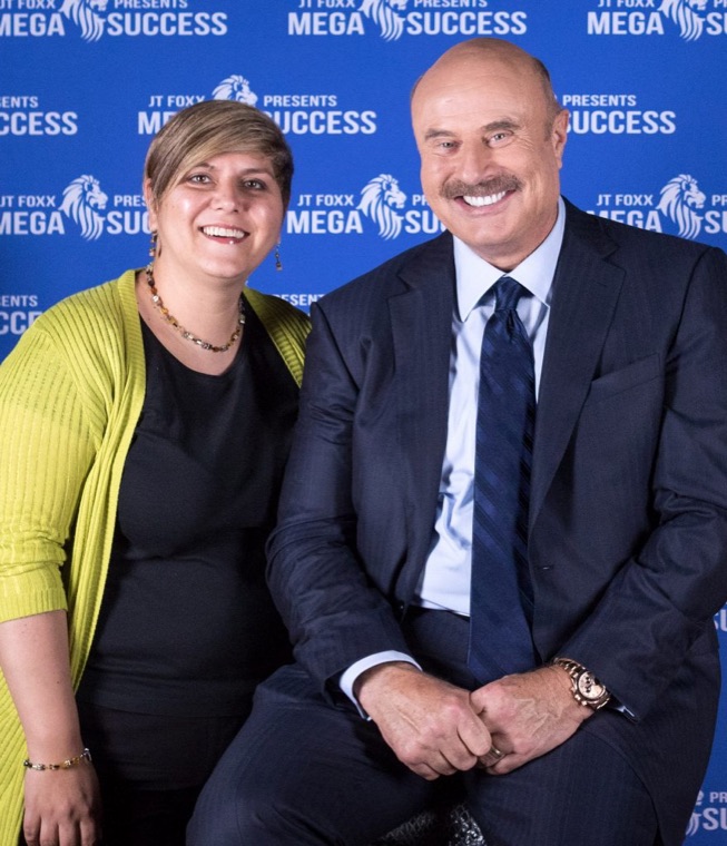 Dr Yasemin with Dr Phil